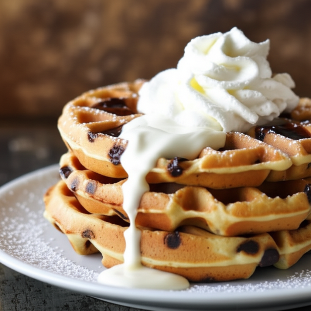 Chocolate Chip Waffles